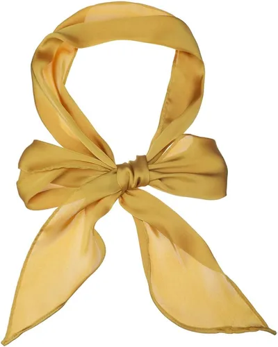 Vista 6 de Allegra K Bufandas flacas puras de color sólido liso para mujer, banda larga para el pelo