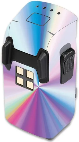 Vista 6 de MightySkins Skin compatible con la batería DJI Spark Mini Drone - Humo brillante Funda protectora de vinilo duradera y única Fácil de aplicar
