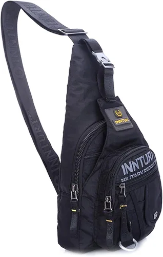 Vista 2 de INNTURT Bolso bandolera de nailon pequeño bolso cruzado de hombro