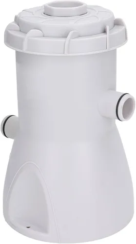 Vista 4 de Bomba de filtro de piscina HS 8660 30W 800GAL por hora Bomba de filtro de cartucho de piscina de bajo ruido (enchufe de EE. UU. 110‑120V 300W)