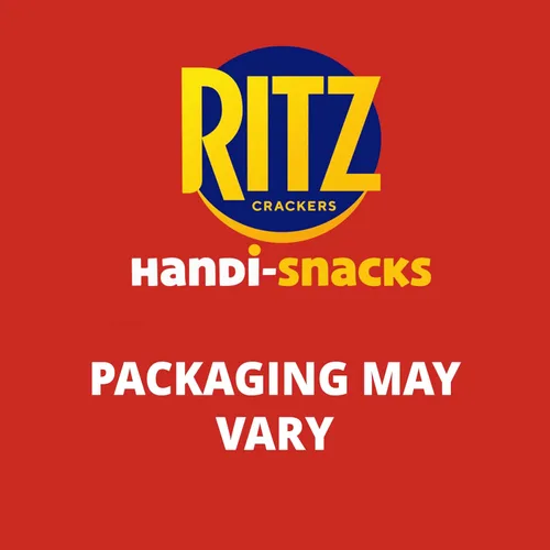 Vista 3 de Handi-Snacks RITZ Crackers 'N Cheesy Dip Paquetes de Aperitivos, Aperitivos Escolares, 20 Paquetes de Aperitivos