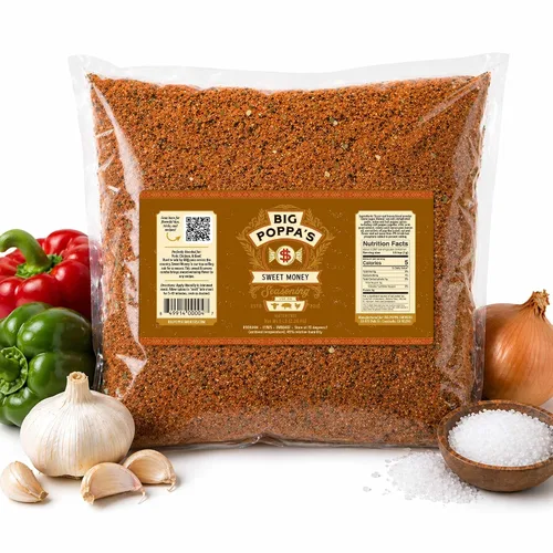 Vista 13 de Big Poppa's Double Secret Condimento para Bistec – Sazonador para Bistec Galardonado con Sal Marina Fina, Ajo en Polvo y Sal de Limón – Mezcla