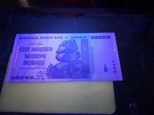 Vista 3 de 2008 No Mint Mark 100 billones de dólares Billete de banco Dólar Vendedor Multa