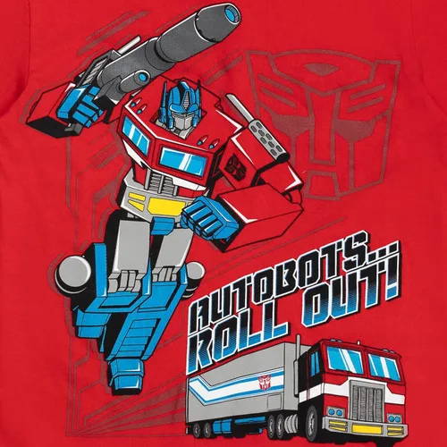Vista 6 de Transformers Bumblebee - Conjunto de pantalones cortos de malla para niños pequeños a grandes