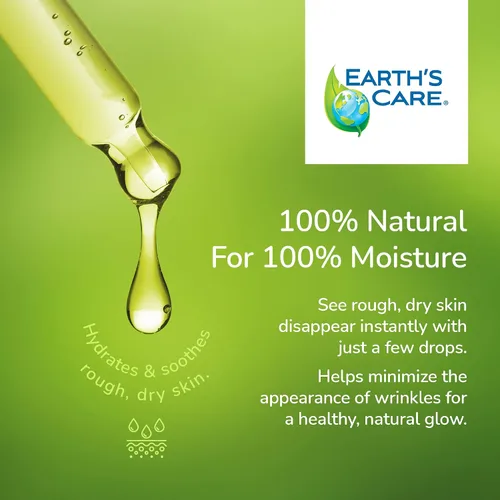 Vista 3 de Earth's Care Aceite natural de vitamina E – Aceite de vitamina E 100% natural para piel y cabello – 1 onza líquida