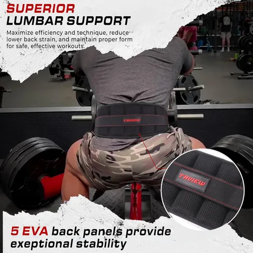 Vista 11 de Cinturón para sentadillas con barra, accesorio para rack y máquina de sentadillas, para levantamiento de pesas y powerlifting – Soporte