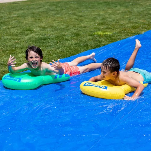 Vista 7 de BACKYARD BLAST Tobogán Gigante Deslizante para Adultos y Niños - Tobogán Deslizante de Agua Grande de Servicio Pesado para Niños, Patio Trasero