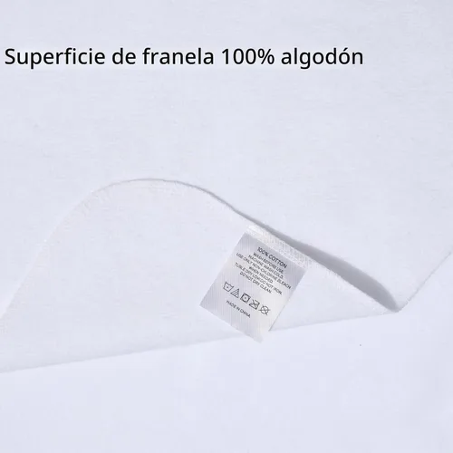 Vista 5 de Almohadilla impermeable para cuna, 27 x 50 pulgadas, protector de cuna de franela para incontinencia reutilizable para bebés, niños pequeños