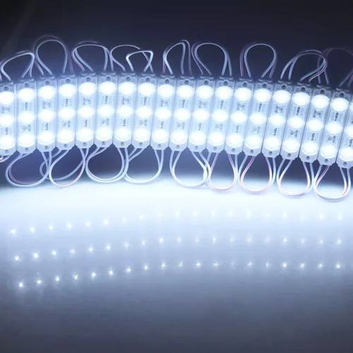 Vista 6 de Super brillante 200 unids nuevo modelo 2835 3 LED módulo signo luces escaparate llevó luz impermeable decorativa luz para tablero de publicidad led