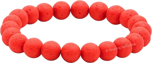 Vista 565 de Amazing Gemstone Crystal Bracelet for Women Men's Gifts - Protection Healing Crystal Bracelet - 8mm Gemstone Beaded Stretchable Bracelet Pulseras