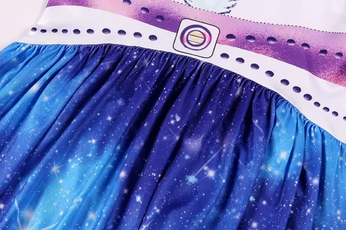 Vista 5 de Disfraz de alienígena de zombies para niñas, trajes de cosplay de Halloween