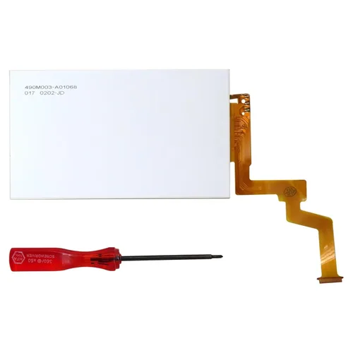 Vista 8 de Reemplazo superior superior de pantalla de cristal LCD para Nintendo nuevo 2DS XL LL con destornillador de pH de 0.059 in