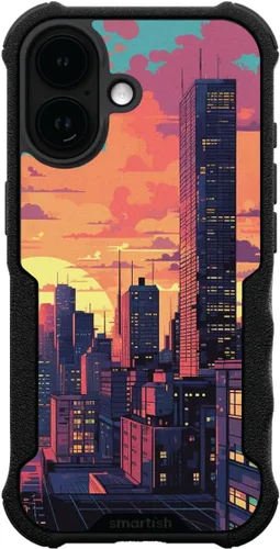 Vista 5 de Smartish - City Height - Funda delgada para iPhone 13, Gripmunk [ligera + protectora], cubierta fina - Compatible con iPhone 13