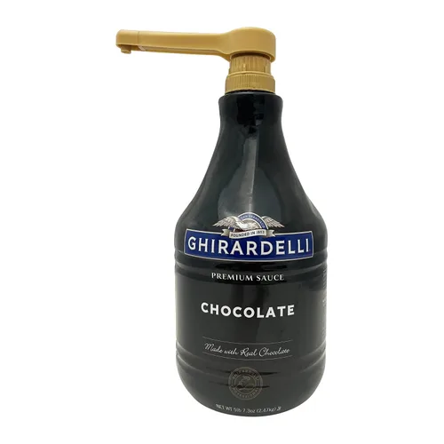 Vista 3 de Bomba de salsa 64 fl. oz. para jarabe para Torani, Davinci Compatible con Ghirardelli 87 a 90 fl oz Chocolate, caramelo, vainilla, variedad