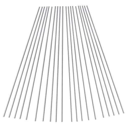Vista 8 de Feelers Varilla redonda de aluminio de 1" (25mm) de diámetro, varilla sólida de aluminio 6061 para manualidades DIY, 12" de longitud, 1 pieza