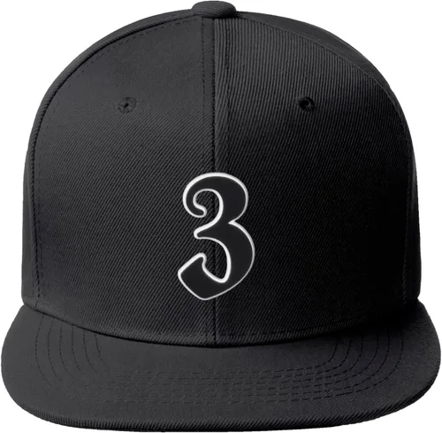 Vista 1013 de Daxton Gorra clásica con visera de billete plano con letras del alfabeto inglés antiguo de la A a la Z