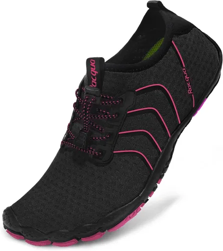Vista 2 de Racqua Zapatos de agua de secado rápido descalzo, playa, deportes acuáticos, natación, surf, piscina, senderismo, buceo, caminar, para hombres