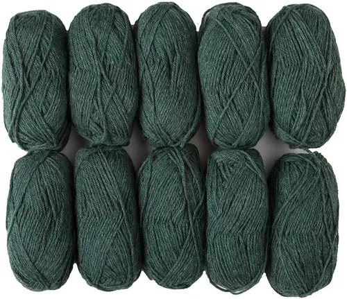 Vista 27 de Knit Picks Wool of the Andes Tan - Paquete de hilo de lana 100% para tejer Almendra