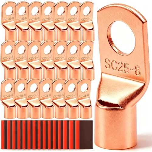Vista 13 de Twidec/1530PCS Kit Ultimate de Conectores de Cable Termorretráctiles, Kit de Conectores de Pala Eléctricos Impermeables, Kit de Terminales