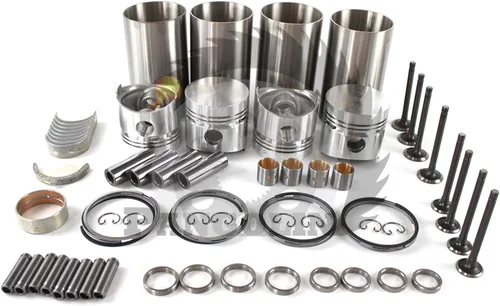 Vista 2 de PANGOLIN V1702 V1702B Kit de reconstrucción del motor para Kubota Junta de revestimiento de pistón Bobcat 743 733 pieza de repuesto