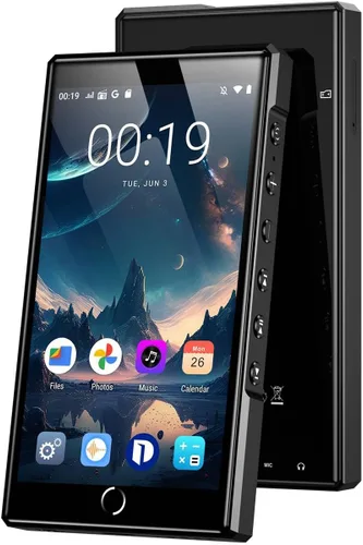 Vista 8 de Reproductor MP3 KeenPlus de 16GB con Bluetooth y WiFi, C4 Plus Android 13 Reproductor HiFi MP3 con Spotify, pantalla táctil de 4.3" FHD de panel