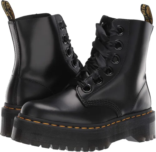 Vista 7 de Dr. Martens Botas de combate Molly para mujer