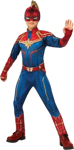 Vista 3 de Disfraz infantil de Capitán Marvel de lujo