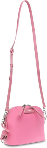 Vista 2 de Steve Madden Daren - Bolso cruzado de nailon con cúpula, color rosa claro, Rosa claro