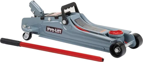 Vista 5 de Pro-LifT PL2920 - Gato de piso de 2 toneladas para autos, gato hidráulico con capacidad de 4000 lb para taller de garaje en casa Negro / Rojo
