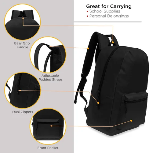 Vista 3 de Moda West Mochila a granel, Surtido B, Classic