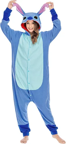 Vista 3 de NAITOKE - Disfraz unisex para adultos, disfraz de Sulley de Monsters, Inc. para Halloween