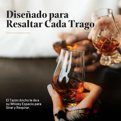 Vista 9 de GLENCAIRN - Vaso de whisky de cristal en caja de regalo, regalos para Compatible con accesorios Glencairn, vidrio de degustación, trajes de whisky