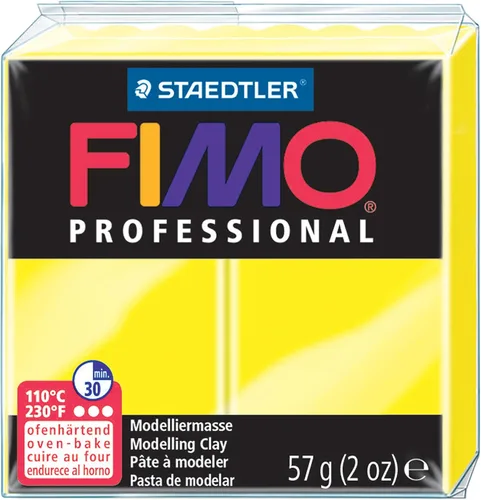 Vista 7 de Staedtler Fimo Professional - Arcilla de modelado endurecida para horno, 57G, color negro