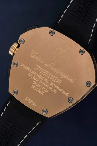 Vista 4 de Tonino Lamorghini Reloj cronógrafo automático Spyderleggero oro rosa titanio TLF-T07-5