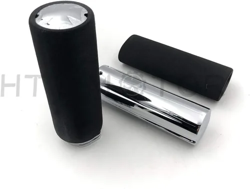 Vista 5 de ET006 - Cubierta de agarre de manillar de espuma antivibración para motocicleta compatible con Harley BMW