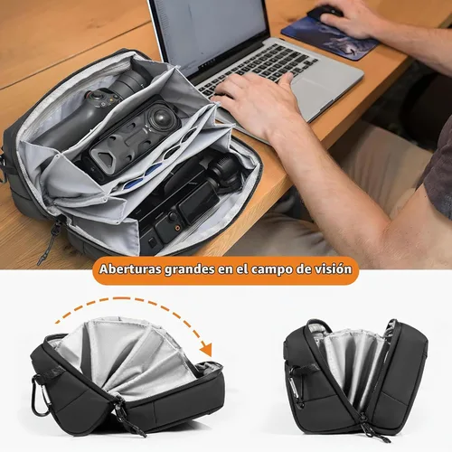 Vista 3 de Funda de transporte para Insta 360 X6/Luna Osmo Pocket 3 Bolsa