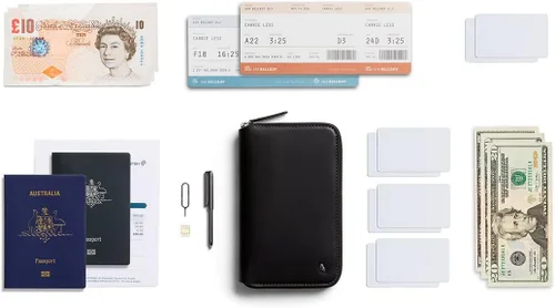 Vista 7 de Bellroy Folio de Viajes Segunda Edición, Negro, Talla única, Compacto