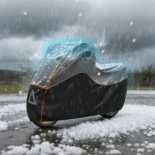 Vista 8 de Cubierta ATV para protección contra granizo, 96 pulgadas, resistente 4 ruedas, protección para todo tipo de clima, compatible con Polaris, Honda