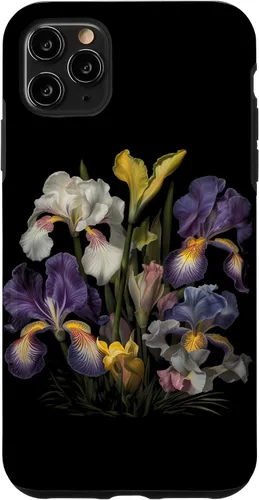 Vista 4 de iPhone 12 mini Iris Flower Garden Gardener Botanist Flowers Case