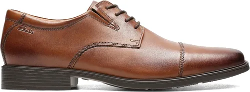 Vista 5 de Clarks - Zapato Tilden Cap Oxford para hombre, Marrón, 9
