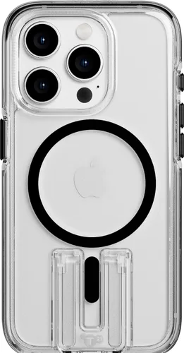 Vista 12 de Tech21 Evo Crystal Kick - Funda para iPhone 15 Pro, compatible con MagSafe, funda de protección contra impactos, color blanco