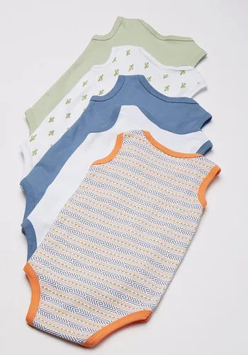 Vista 2 de Hudson - Mamelucos sin mangas de algodón para bebé unisex