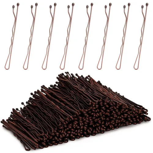 Vista 6 de 300 horquillas para el cabello, 2 pulgadas, color negro, para mujeres, mujeres, niñas, niños, agarre de pelo de onda invisible, pasador