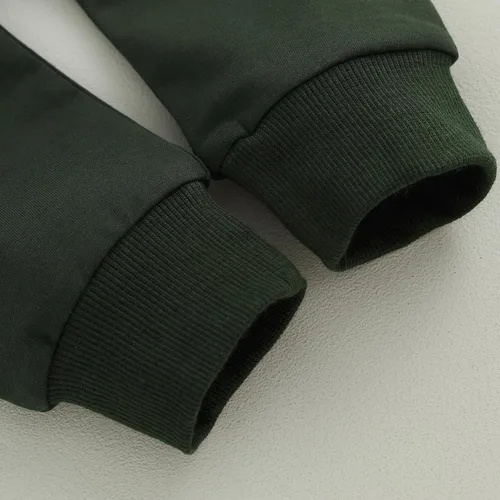 Vista 6 de Meiweileya Conjunto de ropa de 2 piezas para bebés y niños pequeños para otoño e invierno