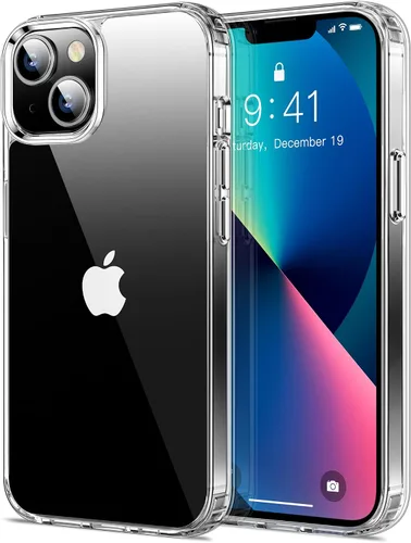 Vista 442 de HOOMIL Funda para iPhone 7 Plus/iPhone 8 Plus de 5.5 Pulgadas, sin amarillamiento, protección contra caídas, cubierta trasera dura transparente