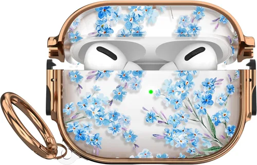 Vista 36 de Maxjoy Funda para AirPods 3 con cerradura, funda protectora rígida de 3ª generación para AirPod de 3ª generación para mujeres y hombres con llavero