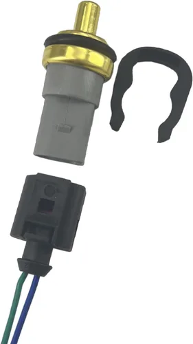 Vista 6 de Sensor de temperatura del refrigerante, sensor de temperatura ECT con conector arnés de coleta 158-0784,1580784 compatible con A3 A4 A5 A6 A8