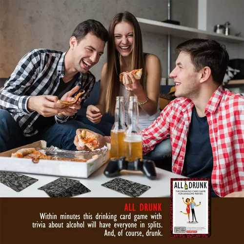 Vista 8 de exciting Lives Juego de beber para fiestas borrachas, divertido juego de beber para adultos para fiestas y preguntas divertidas, divertidas