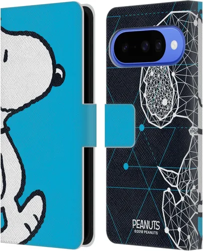 Vista 54 de Head Case Designs Officially Licensed Peanuts Charlie & Woodstock Nap Halfs and Laughs Leather Wallet Case Compatible with Google Pixel 8