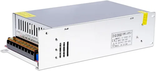 Vista 7 de Adaptador de fuente de alimentación DC 24V 15A 360W Interruptor transformador AC 110V/220V a DC 24V 15amp Convertidor de conmutación Controlador LED